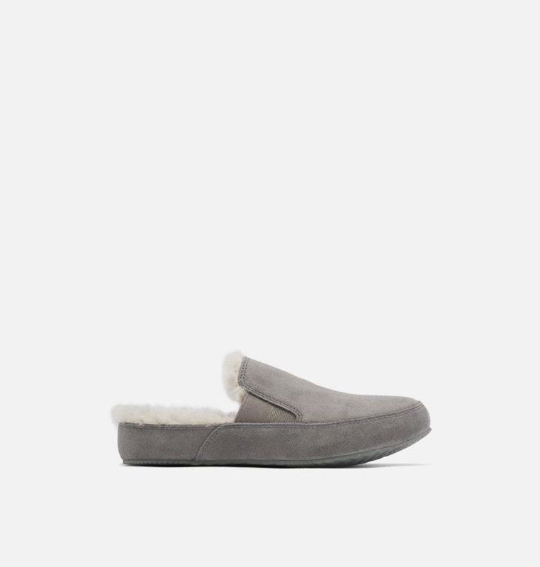 Womens Slippers Grey - Sorel Go™ - Errand Run - 690728-VRU